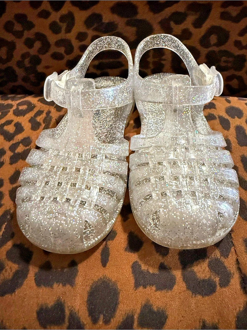 Cat & Jack Clear Jelly Sandals